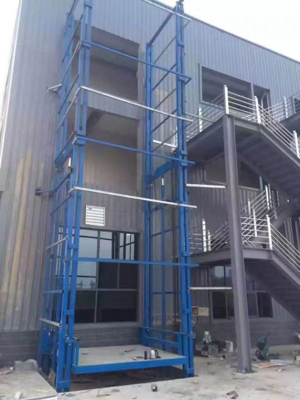 導軌式液壓升降載貨平臺